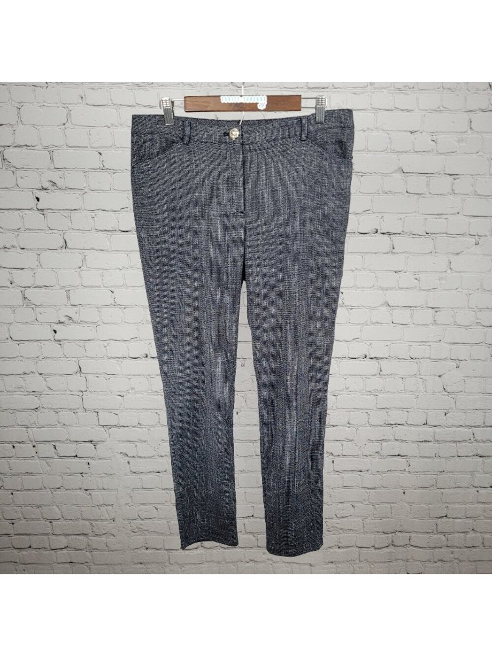 Tommy Hilfiger Blue Mid Rise Tapered Leg Pants Size 10 (33x29.5)